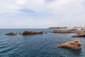 Southwestern coastline of France, shores of Biscay Bay are characterized by bizarre rock formations.ÃÂ Biarritz